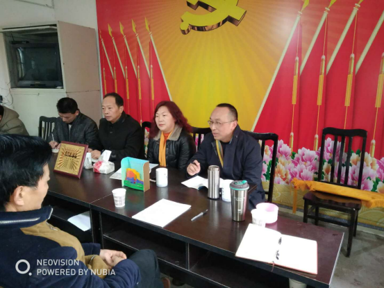 陈永龙一行到南部县皂角乡长树岭村<br/>开展精准扶贫督导工作