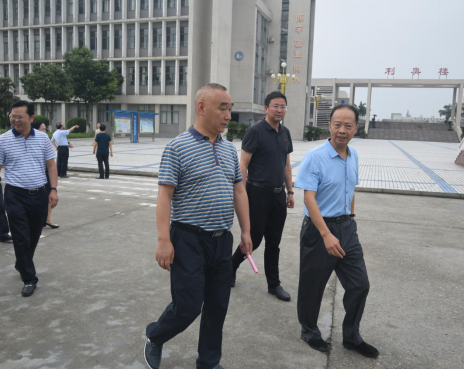 汶川县领导莅院考察调研