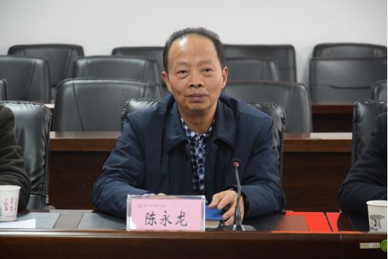 广安职院经管学院院长文卫一行来校交流学习