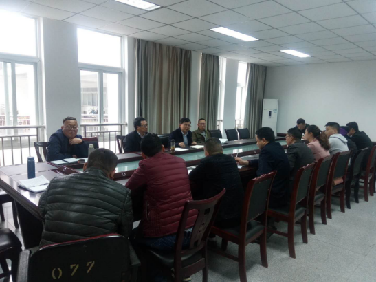 学校学习传达四川省高校后勤工作推进专题培训会议精神