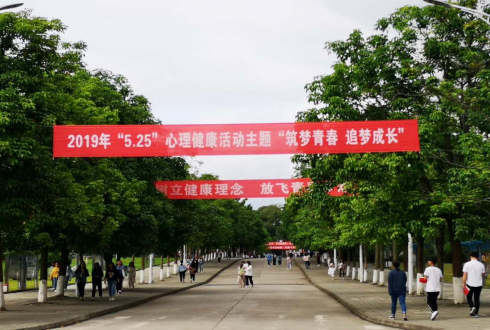 学校开展2019年“5·25”大学生心理健康教育月活动