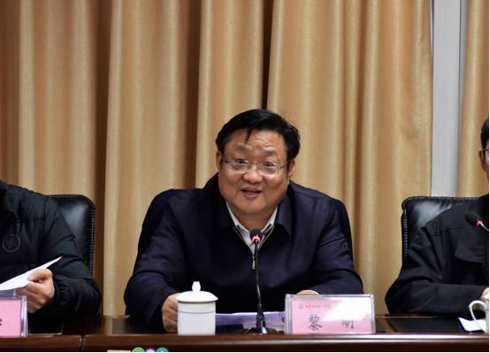 四川省有关职业院校与南充三环电子有限公司合作就业促进会在我校召开