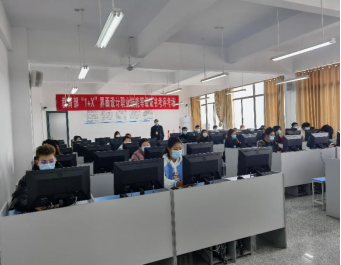 电子信息工程系成功举办腾讯云“1+X”界面设计(中级）职业技能等级证书考试