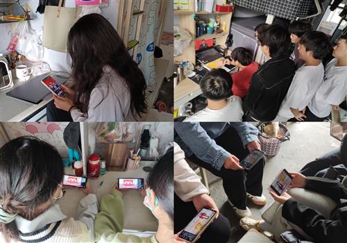 学院组织全校师生收看党的二十大开幕会