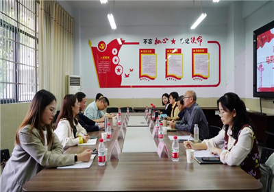 四川文理学院马克思主义学院一行到我院交流座谈